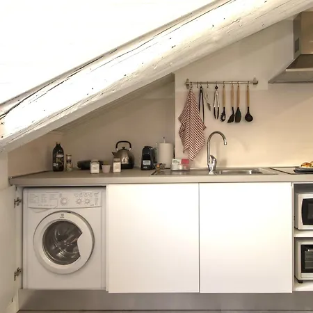 Centro-via Garibaldi Elegante Mansarda Con A/c 公寓 都灵